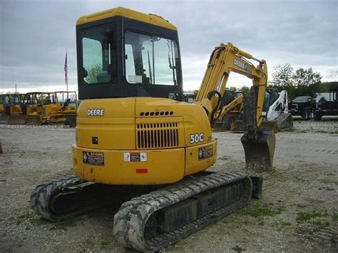 john deere 50c mini excavator for sale|jd 50 mini excavator specs.